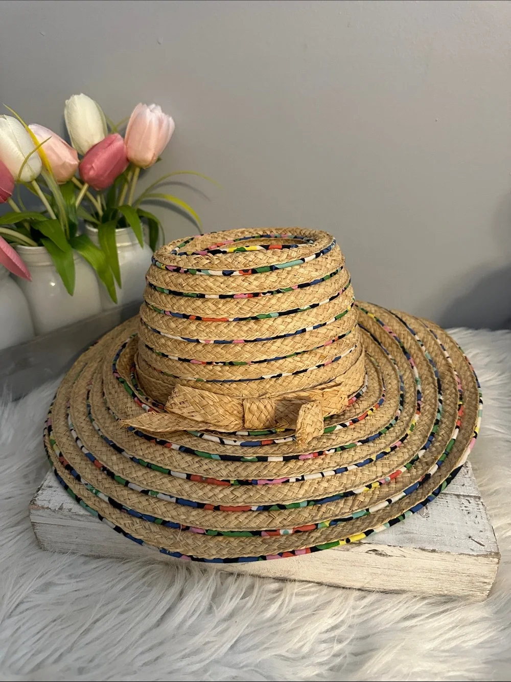 Kate spade hats off straw hat